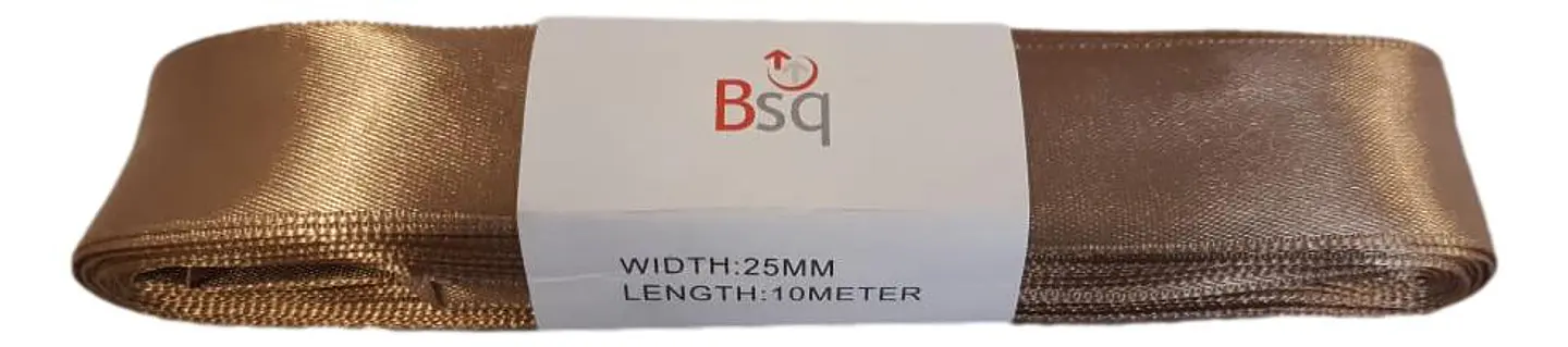 CINTA SATIN BSQ 25 MM X PIEZA DE 10 MT COD 8131 1