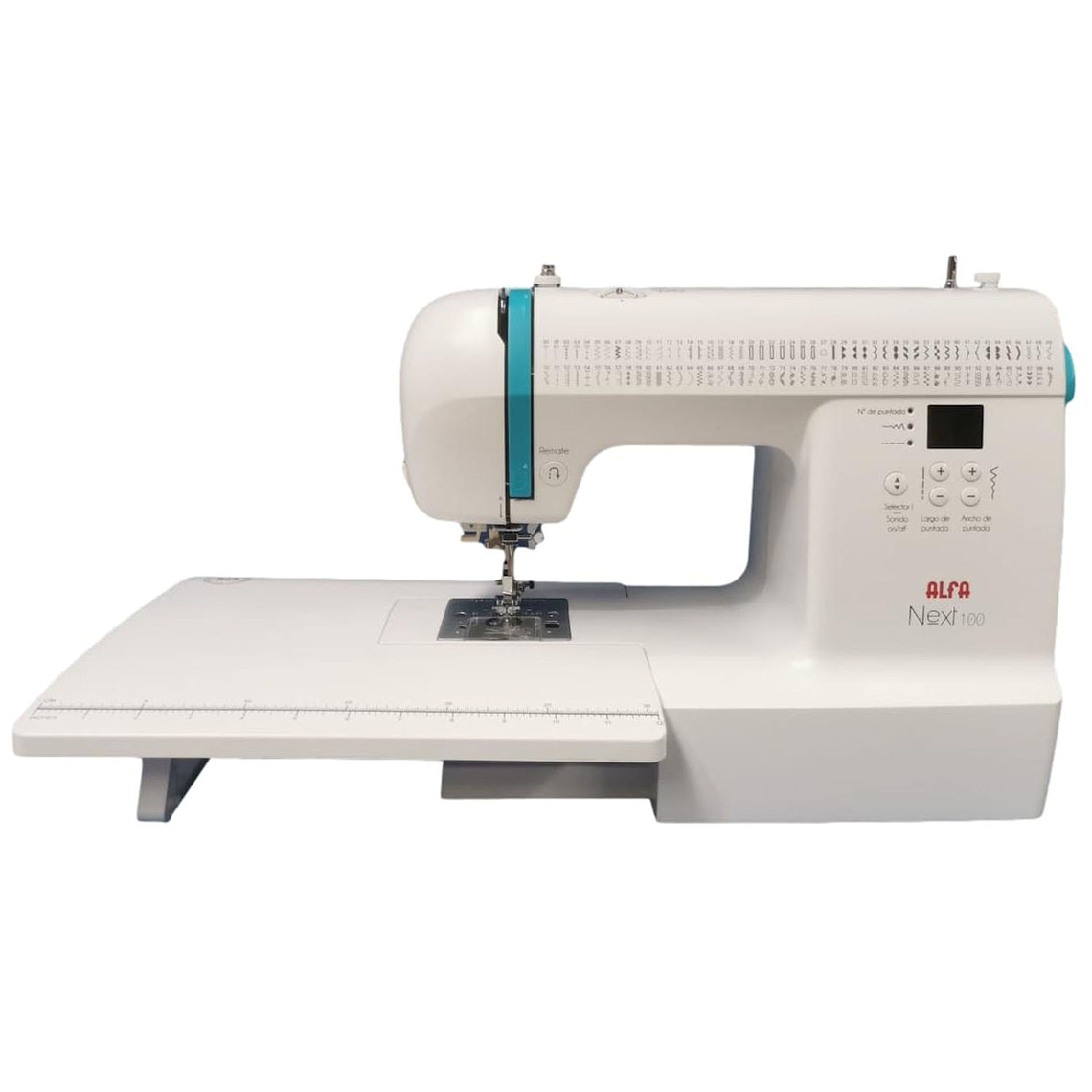 MAQUINA DE COSER ELECTRONICA ALFA MOD NEXT 100+ 1