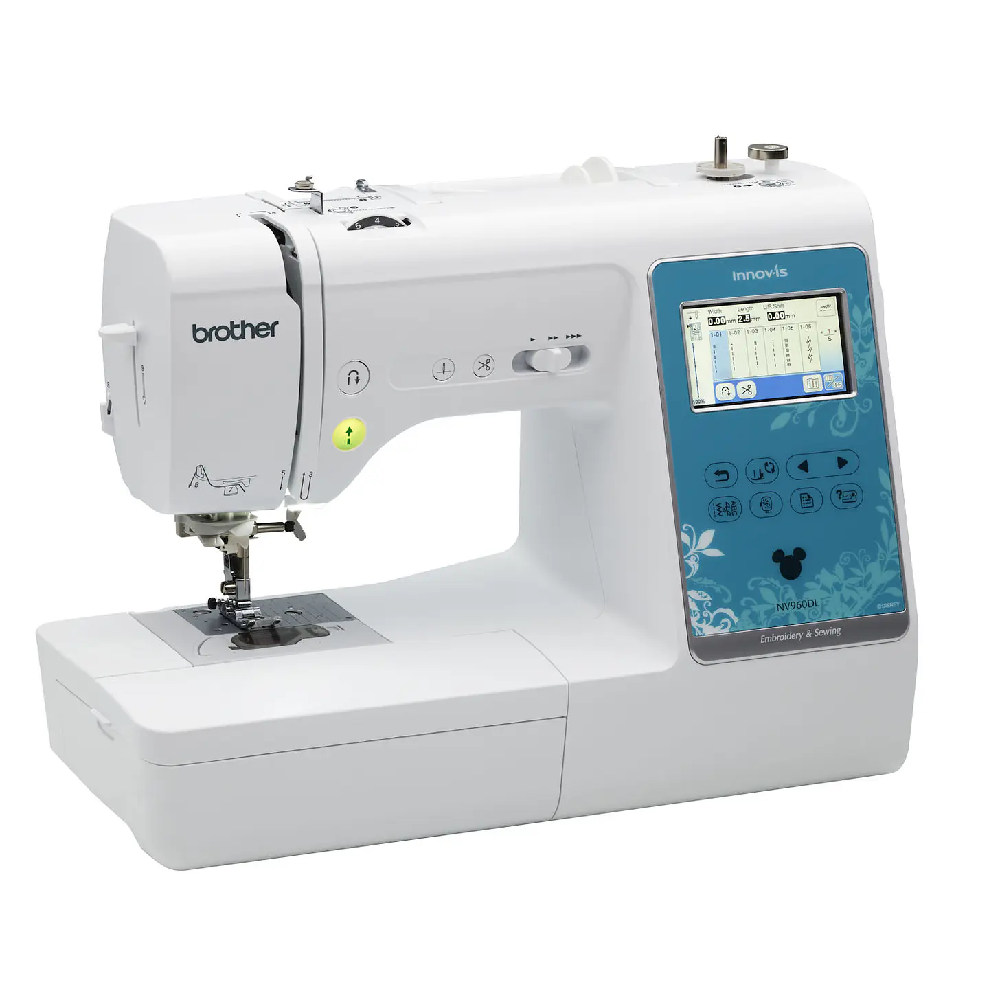 BORDADORA BROTHER DUO MOD NV970L 2