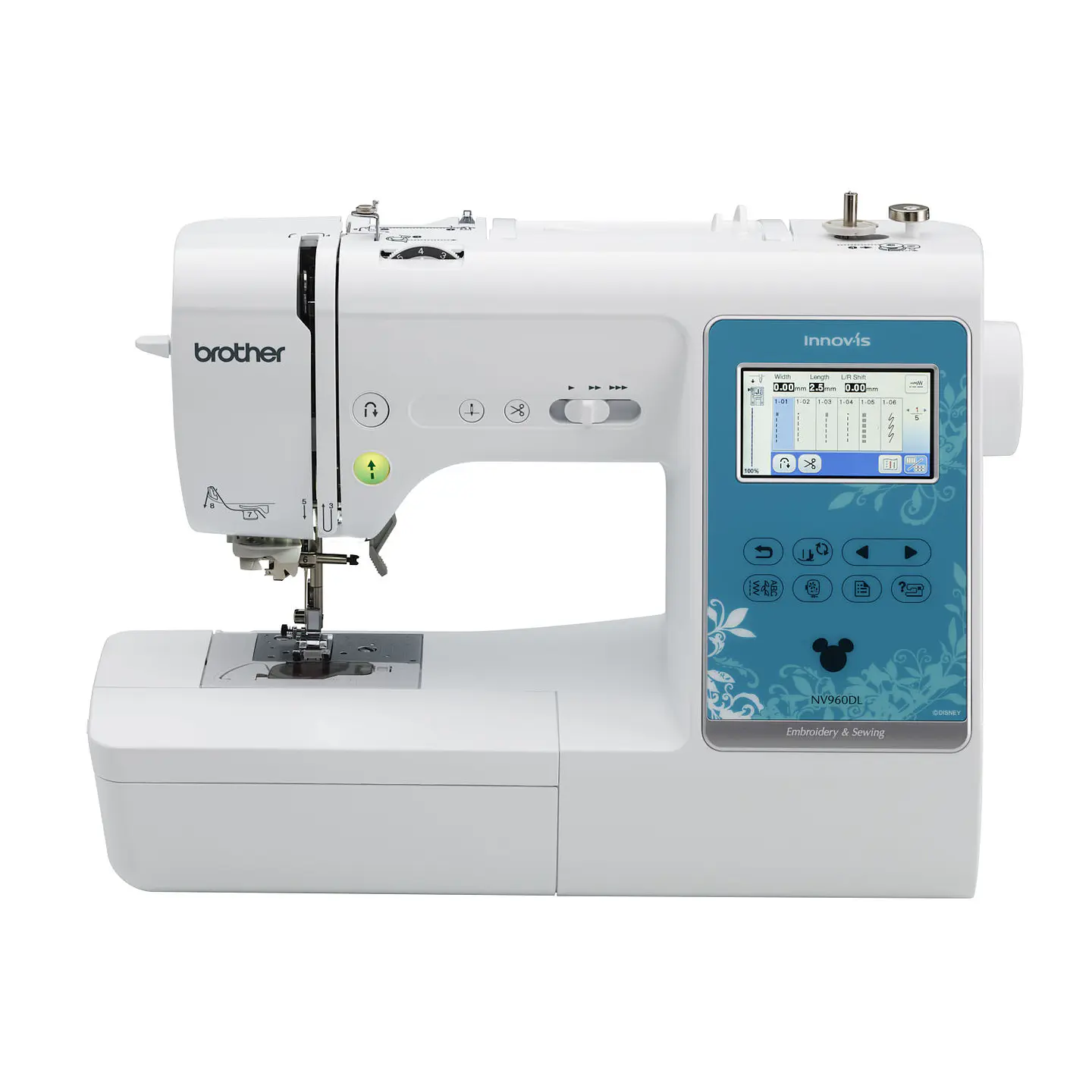 BORDADORA BROTHER DUO MOD NV970L 3