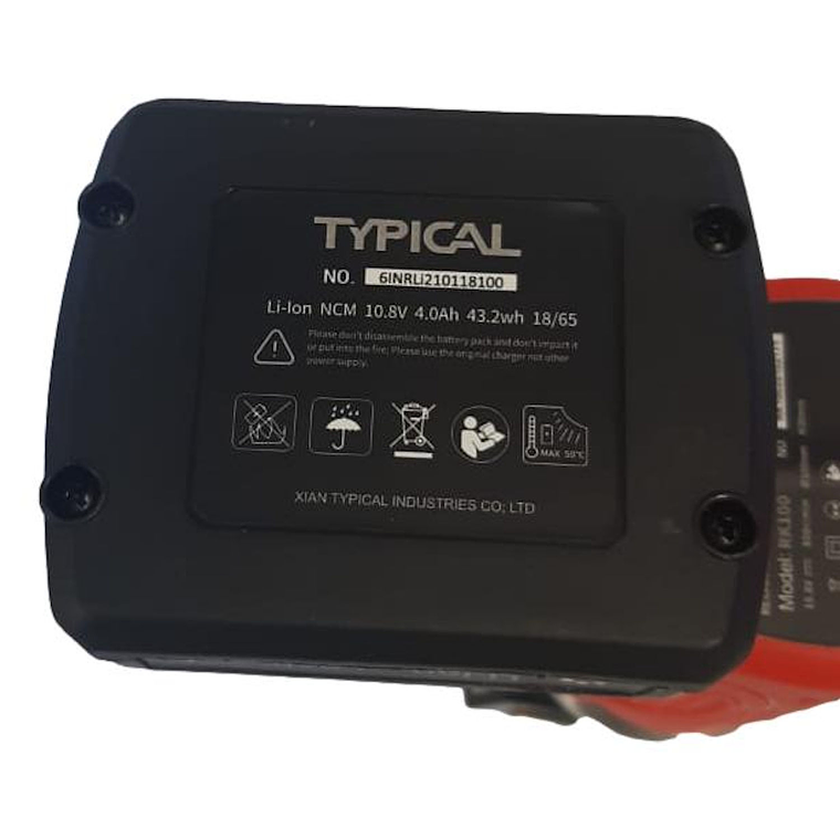 Cortadora Inalámbrica Typical RK-100 | 4 Pulgadas | 30mm | 800rpm 5