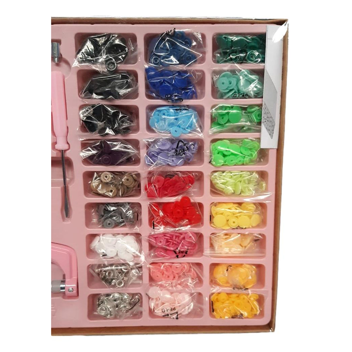 Alicate en Forma de U + 26 Sets de Broches de 6mm 5