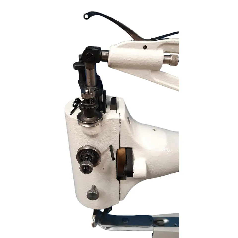 Aparadora Parchadora de Calzado BSQ 2972 – Cuero, Goma y Lona, Brazo 30cm, Set Completo 4