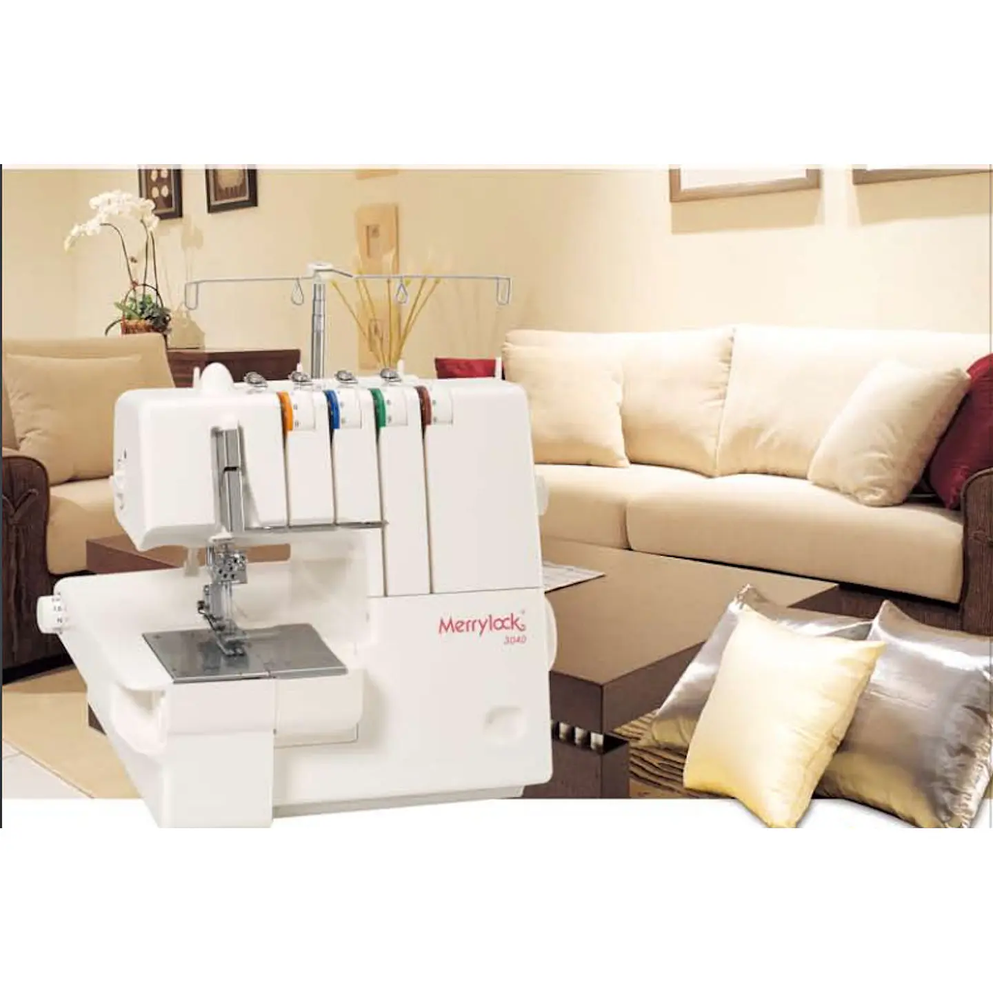 Máquina de Coser Colleretera MOD 3040 - 3 Agujas, 1300 ppm 4