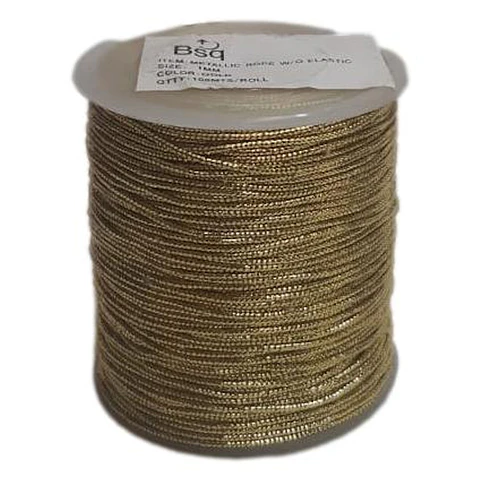 CORDON 1.0 MM X COLOR DORADO X 100 MT