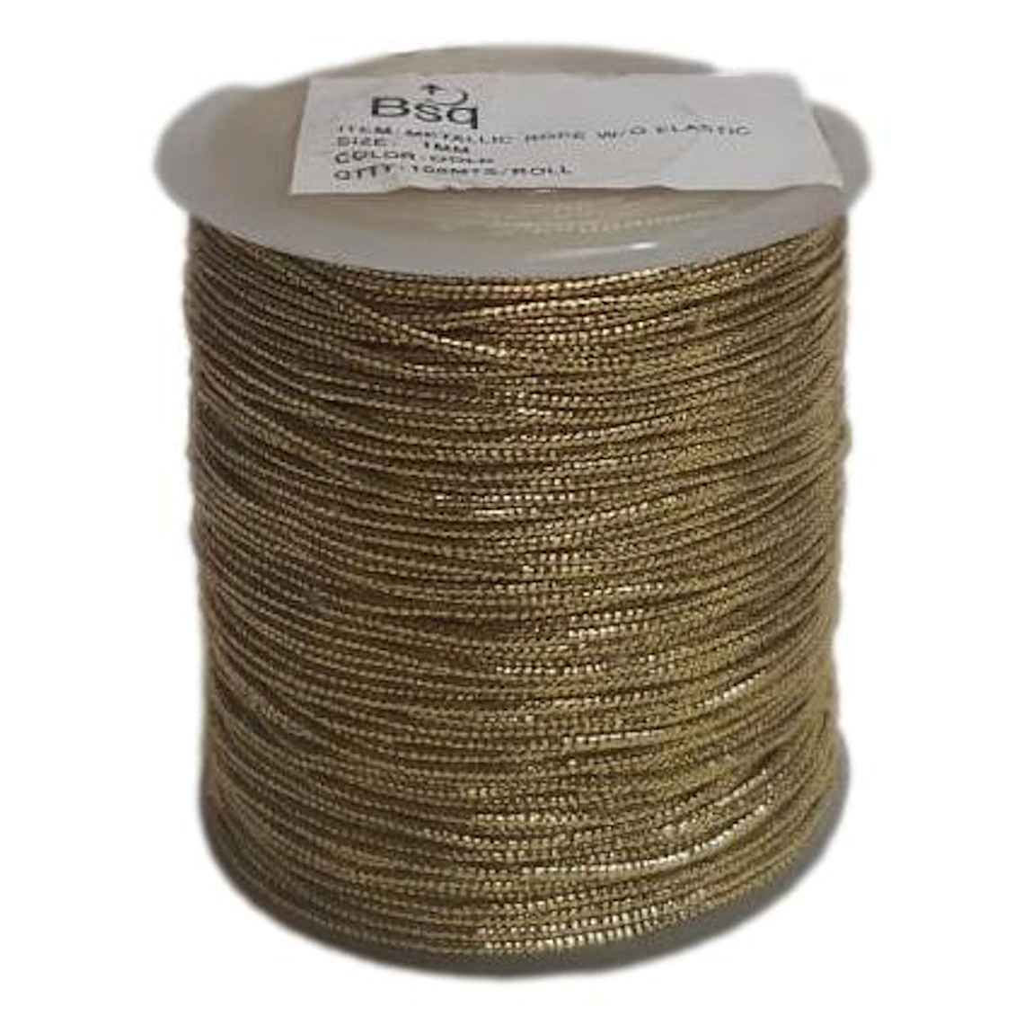 CORDON 1.0 MM X COLOR DORADO X 100 MT 1