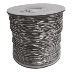 CORDON 1.5 MM X COLOR PLATA X 100 MT