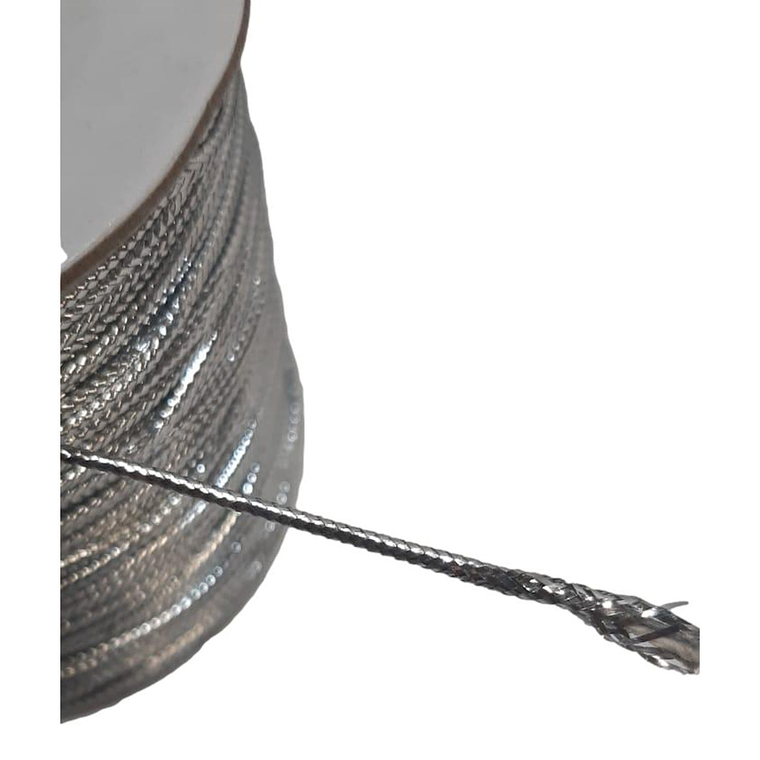 CORDON 1.5 MM X COLOR PLATA X 100 MT 2