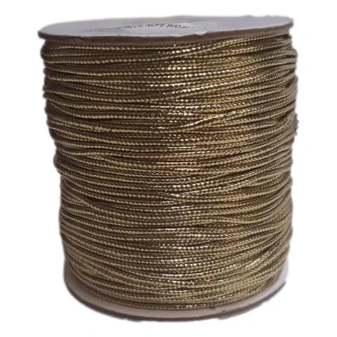 CORDON 2.0 MM X COLOR DORADO X 100 MT