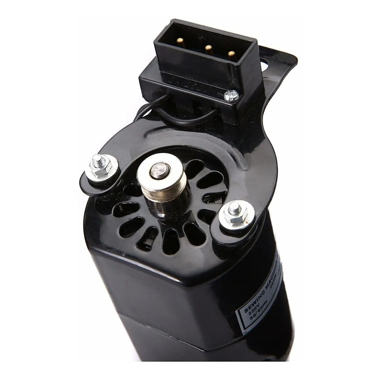Motor para máquina de coser doméstica/externalizado, 100 W, incluye motor, acelerador (pedal), correa y pernos 2