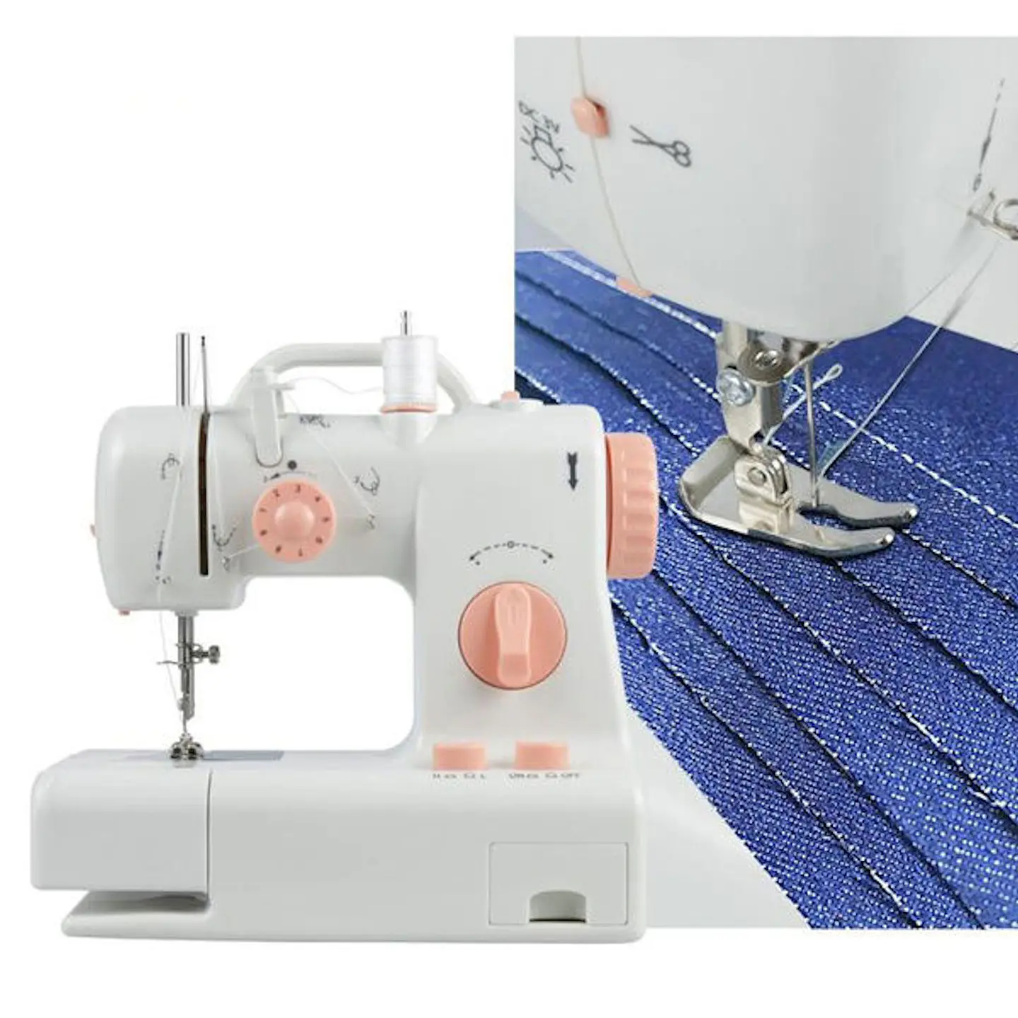 Máquina de Coser FHSM-318 para Niños y Principiantes 2