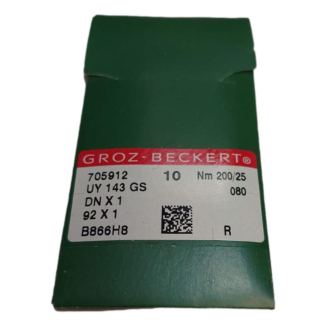 Aguja Groz-Beckert DN×1 / UY143 GS – Para Doblilladoras, Recubridoras y Máquinas de Puntada Doble 1