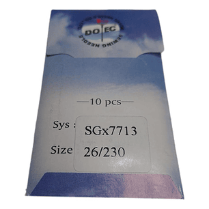 AGUJAS DOTEC SGX7713 # 26 ORILLADORA DE ALFOMBRA