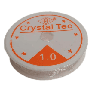 Hilo Elástico Siliconado 1mm x 6m - Rolo