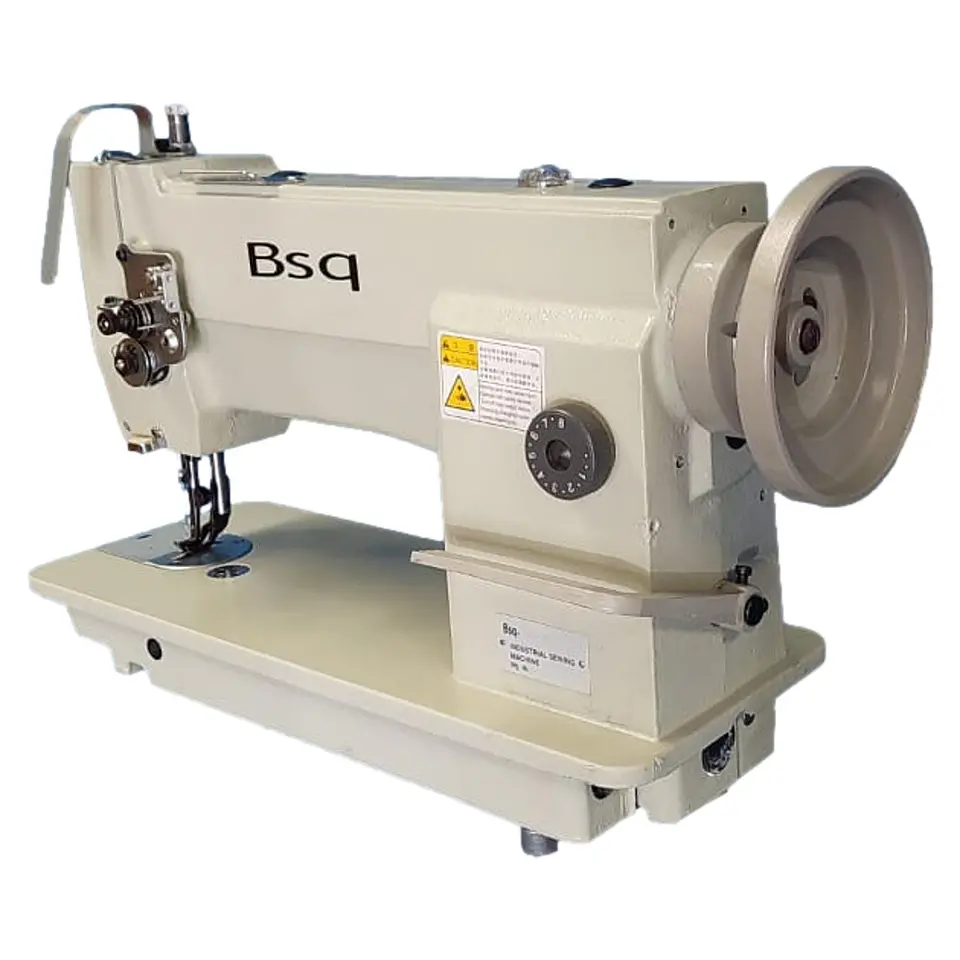 Máquina Recta Industrial BSQ GCO618 Triple Arrastre – Cuero, Lonas y Carpas, 2500 p/min Aguja DPx17 4