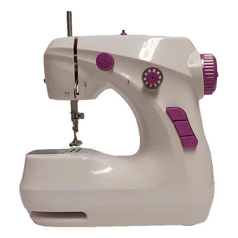 Mini Máquina de Coser MOD 211 - 2 Velocidades, Pedal, Luz Incorporada
