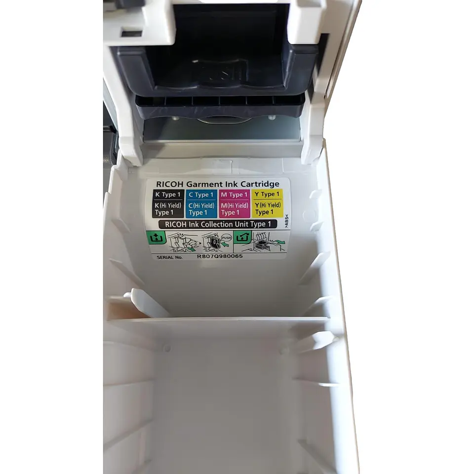 Impresora Textil Ricoh Ri 100 – Impresión DTG Directa a Prenda | Compacta, Premiada CES 2018 | Ideal para Emprendimientos ⭐ MÁQUINA DE EXHIBICIÓN 5