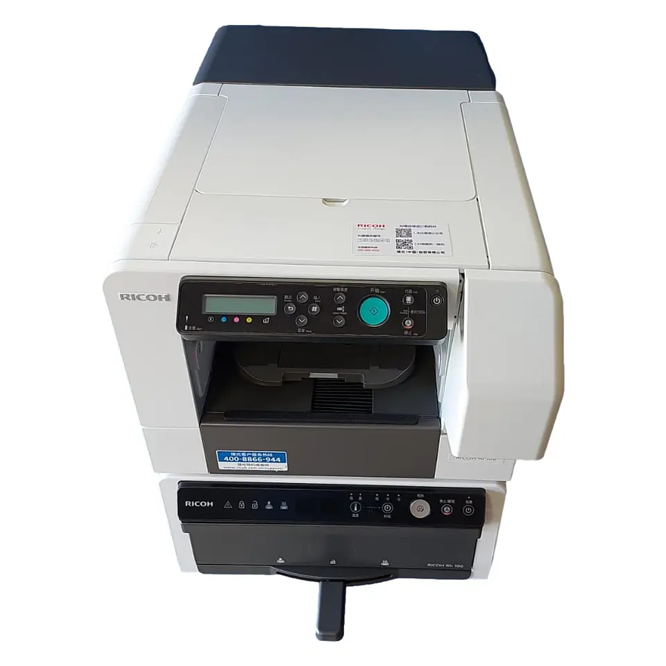 Impresora Textil Ricoh Ri 100 – Impresión DTG Directa a Prenda | Compacta, Premiada CES 2018 | Ideal para Emprendimientos ⭐ MÁQUINA DE EXHIBICIÓN 1