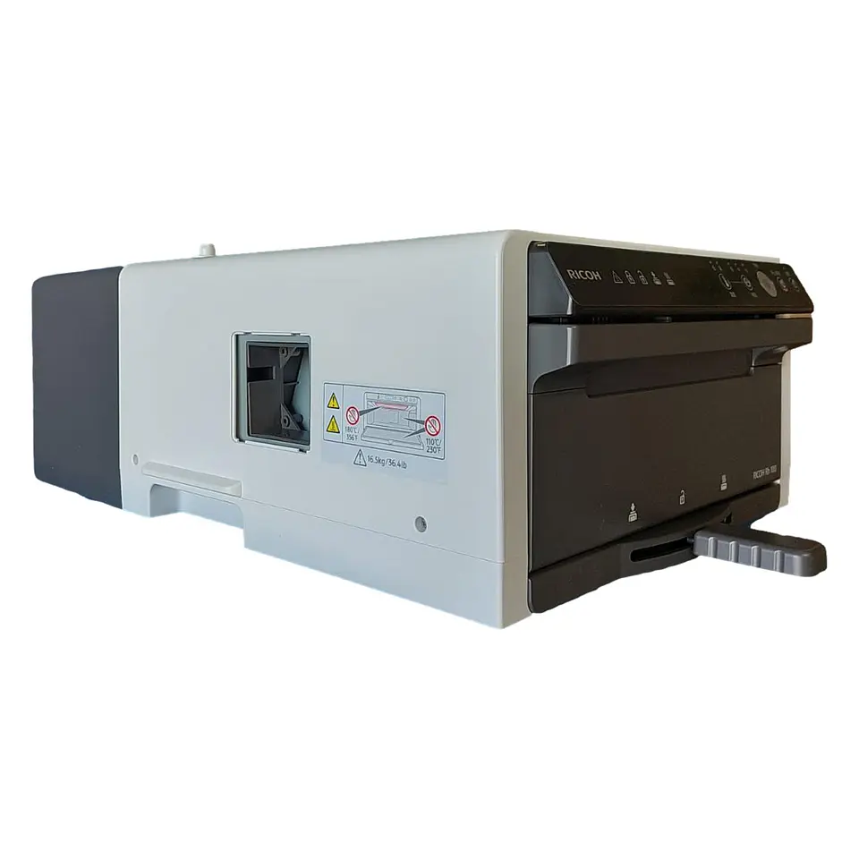 Impresora Textil Ricoh Ri 100 – Impresión DTG Directa a Prenda | Compacta, Premiada CES 2018 | Ideal para Emprendimientos ⭐ MÁQUINA DE EXHIBICIÓN 8