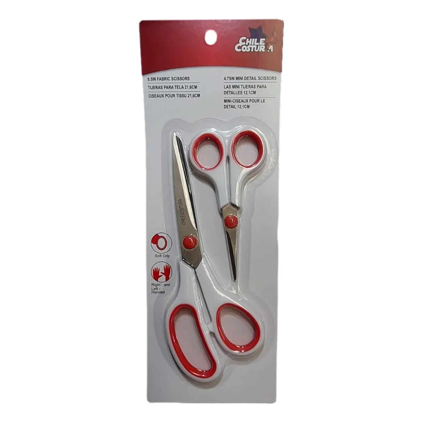 PACK  TIJERAS 8-1/2 