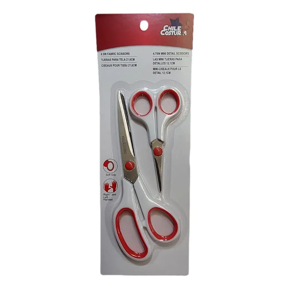 PACK  TIJERAS 8-1/2 
