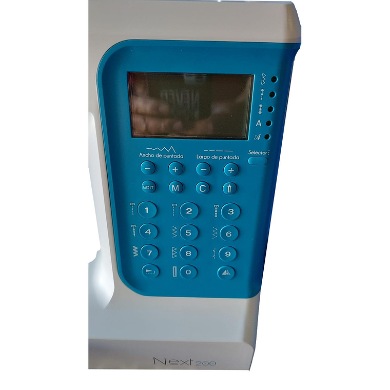 MAQUINA COSER DIGITAL ALFA  NEXT 200 - 404 PUNTADAS 10