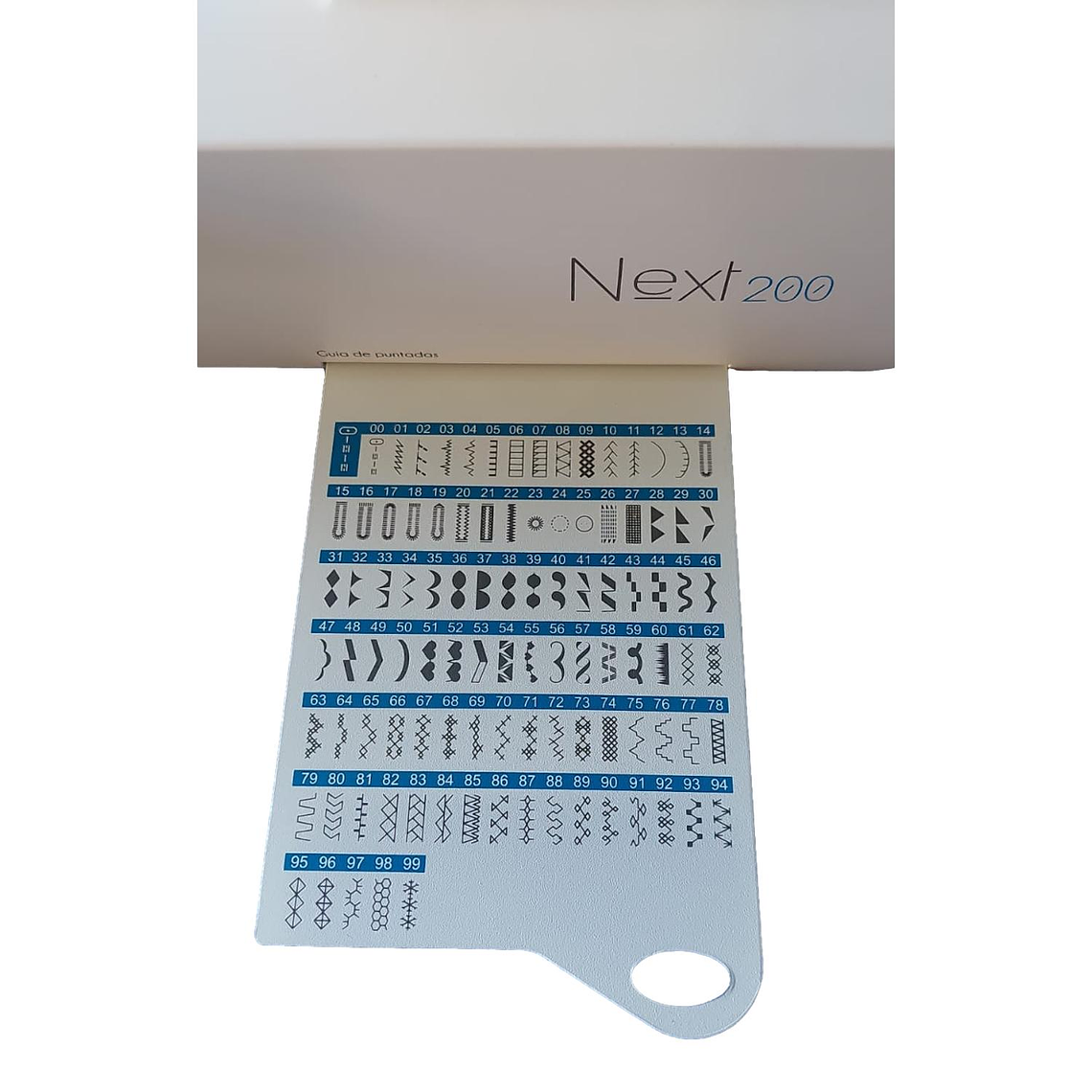 MAQUINA COSER DIGITAL ALFA  NEXT 200 - 404 PUNTADAS 11