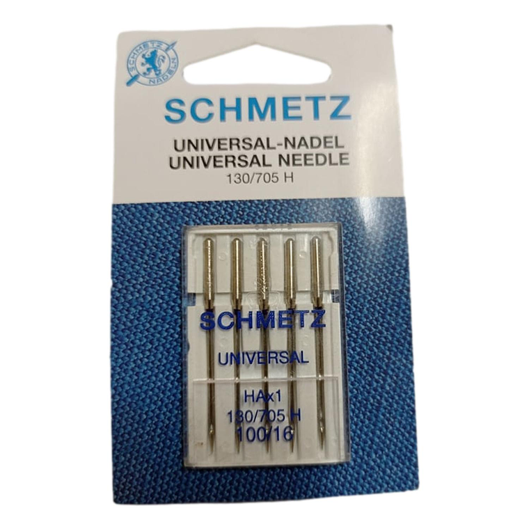 Aguja SCHMETZ 130/705 H Nº100 – Universal para Máquinas de Coser Domésticas 1