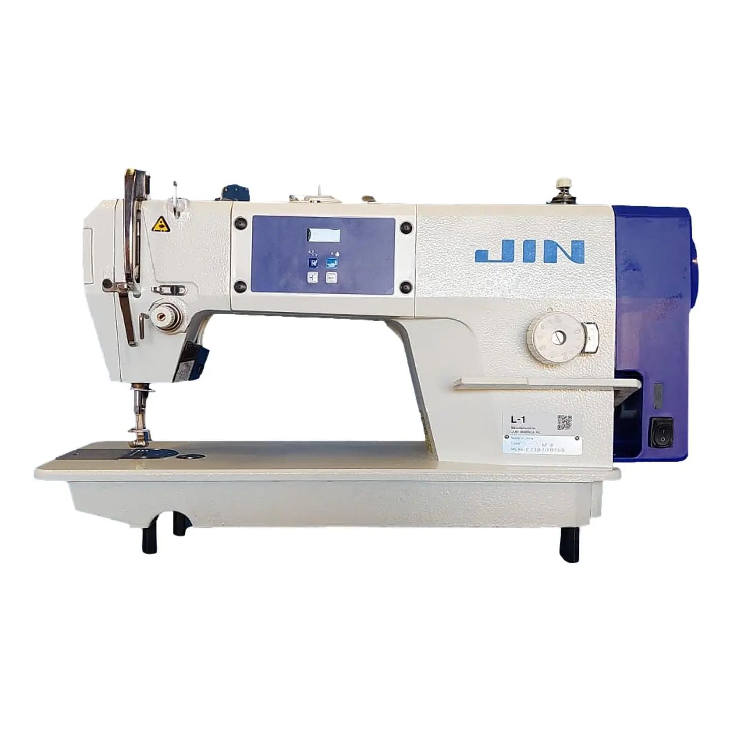 Máquina de Coser Recta Jin Mod L1-MA - 4500 ppm - DBx1 1
