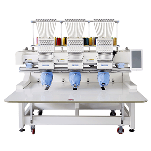 Bordadora Fortever FT-1203HC – 3 Cabezas / Área 400×500 mm – Alta Producción Industrial