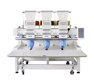 Bordadora Fortever FT-1203HC – 3 Cabezas / Área 400×500 mm – Alta Producción Industrial