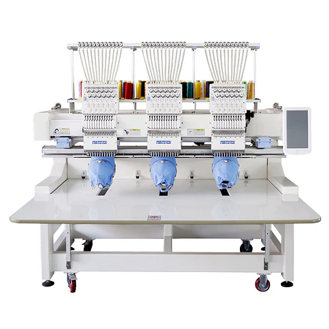 Bordadora Fortever FT-1203HC – 3 Cabezas / Área 400×500 mm – Alta Producción Industrial