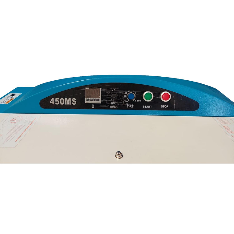 Fusionadora Industrial BSQ 450M | Similar a Haschima HP-450M | 450 mm – Alta Temperatura y Precisión 2