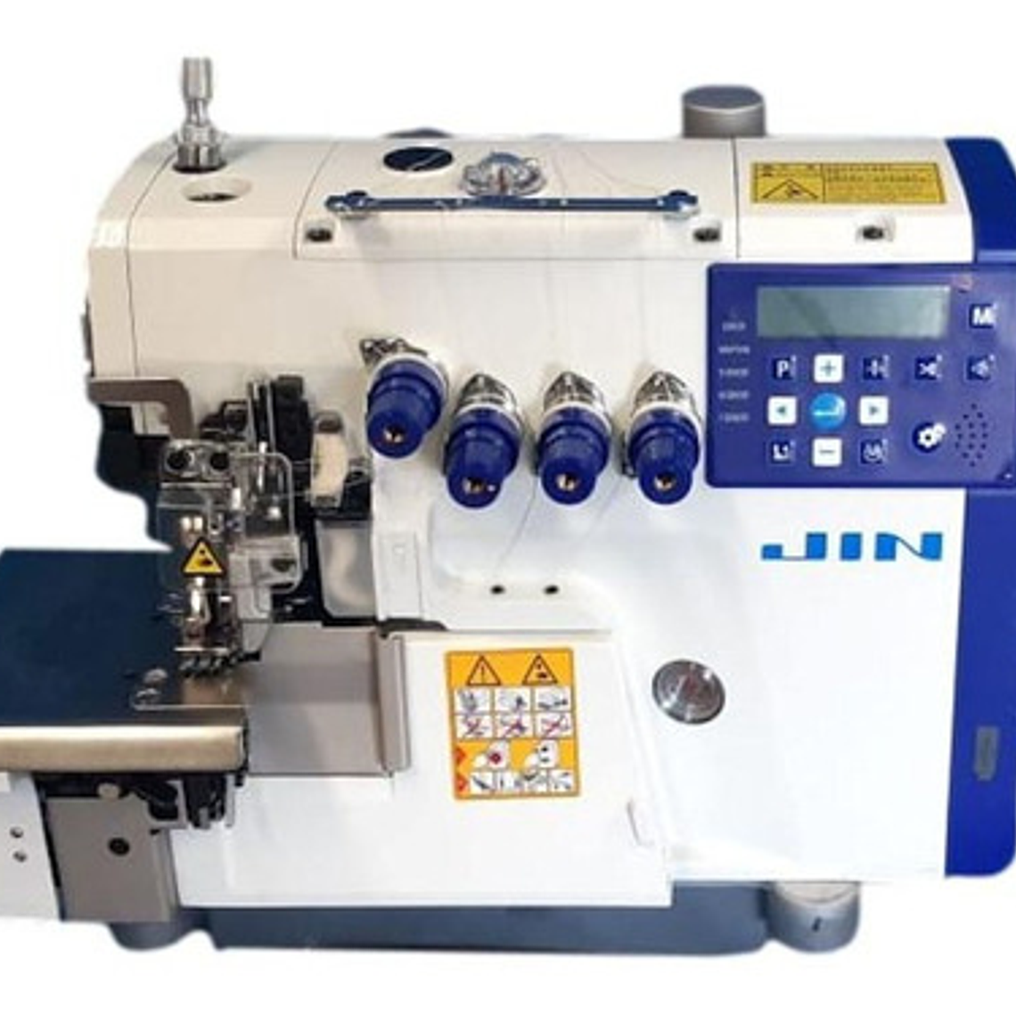 Overlock JIN – Juki International | 5 hilos Automática con Motor Directo 1