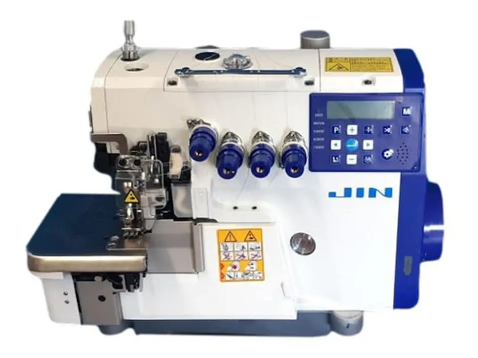 Overlock JIN – Juki International | 5 hilos Automática con Motor Directo 5