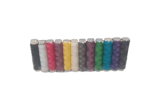 HILO DE COSER PACK 12 UNIDADES, 50 YDS 