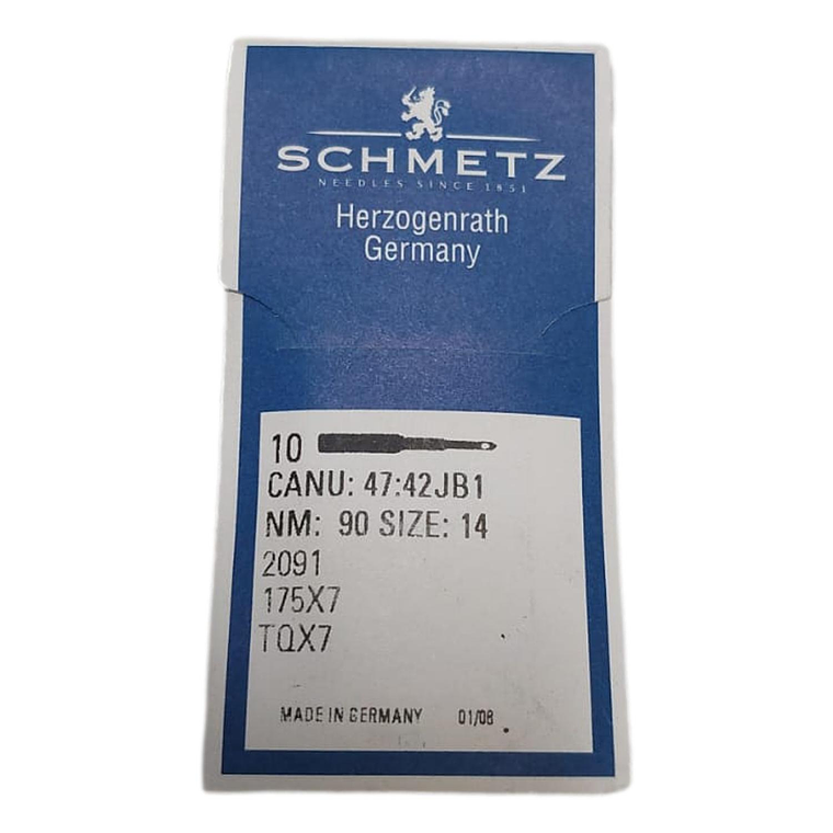 AGUJA TQX7 # 14/90  SCHMETZ x 10 UNIDADES 1