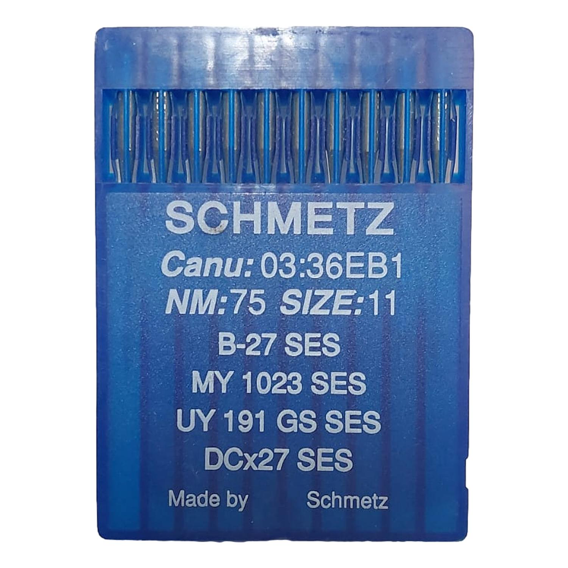 AGUJA DCX27 # 11/75 BP SCHMETZ X 10 UND 1