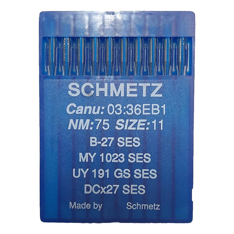 AGUJA DCX27 # 11/75 BP SCHMETZ X 10 UND 1