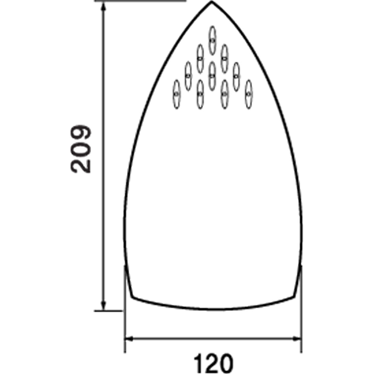 Plancha Silver Star ES-94A: La solución práctica y duradera para el planchado industrial a vapor 2