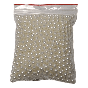 PERLA 4 MM - BLANCA X 30 GRAMOS