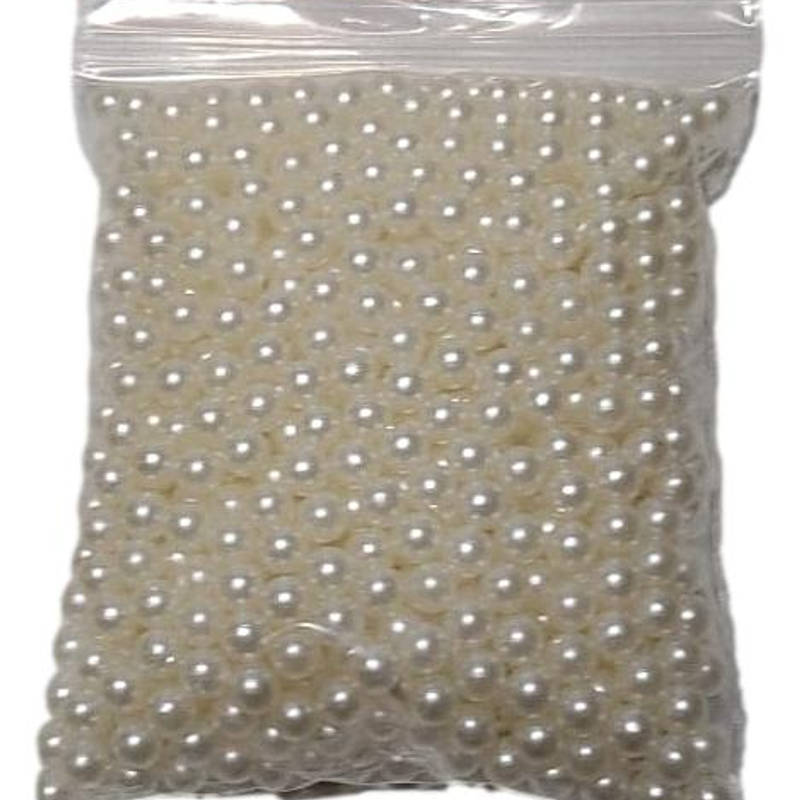 PERLA 4 MM - BLANCA X 30 GRAMOS 1