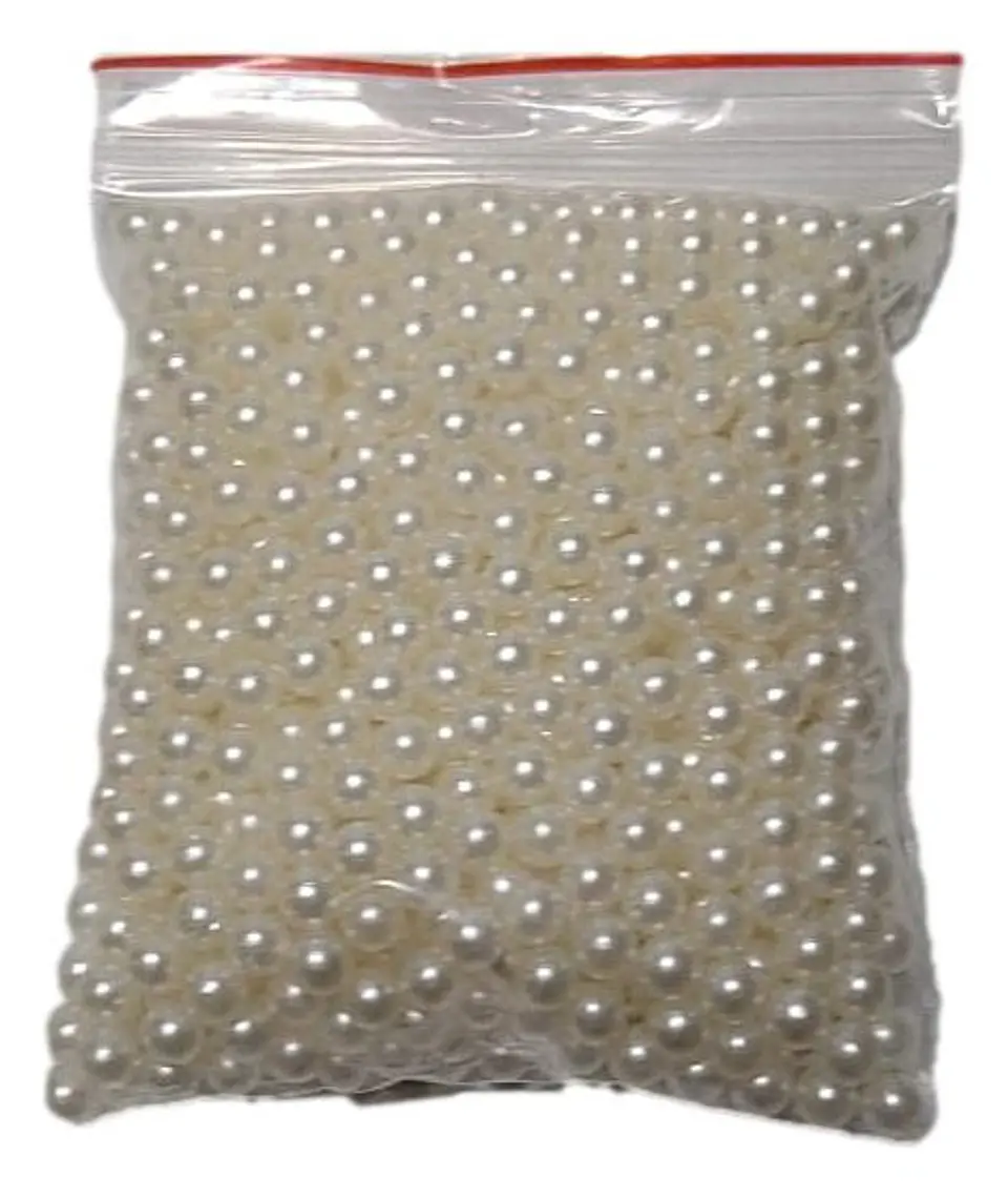 PERLA 4 MM - BLANCA X 30 GRAMOS 1