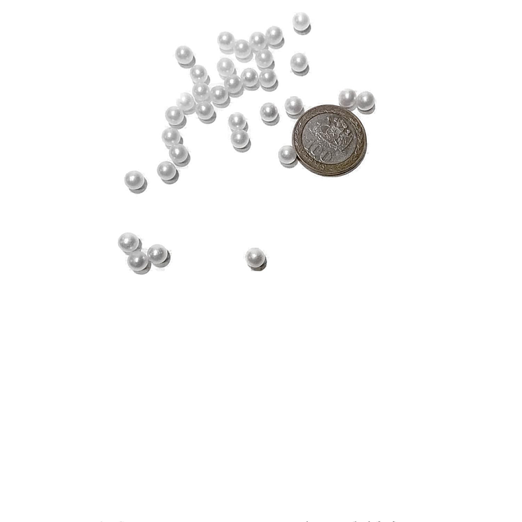 PERLA 6 MM - BLANCA X 30 GRAMOS 2