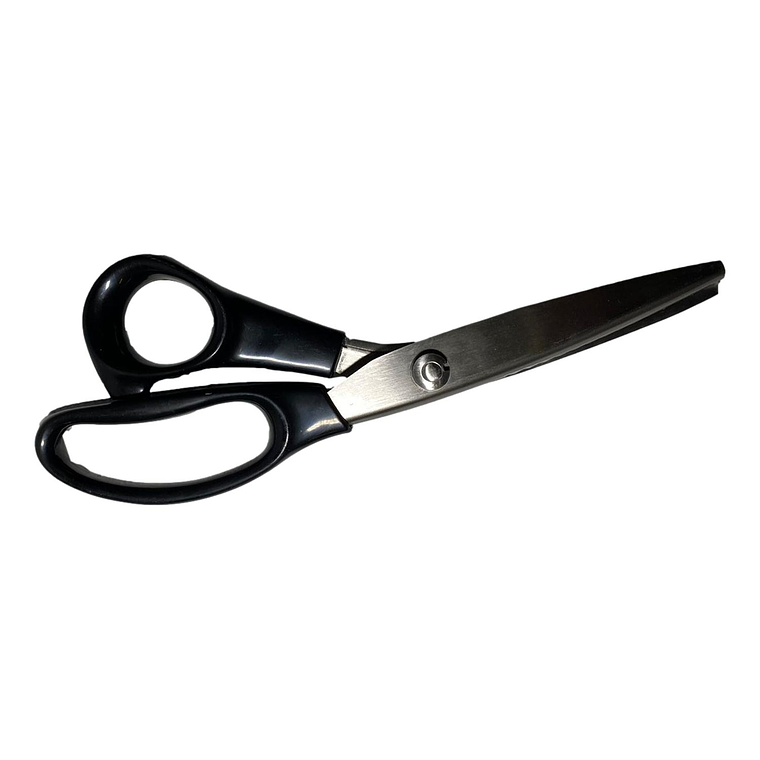 TIJERA ZIGZAG MANGO PLASTICO 1