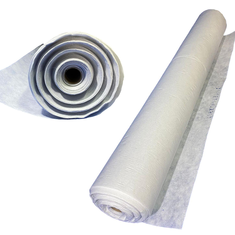 ENTRETELA GRUESA PARA BORDADO - ROLLO 1 mt  x 46 mt LARGO 1