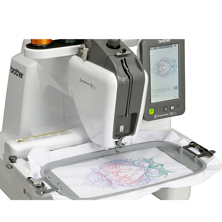 BORDADORA BROTHER MOD PR1X - GRAN AREA DE BORDADO 20X30 CM 4