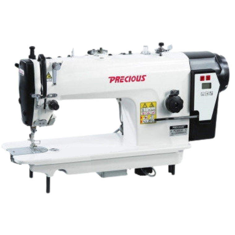 Recta PRECIOUS PC9893D: Máquina de Coser Avanzada para Todo Tipo de Telas Medianas y Delgadas 1
