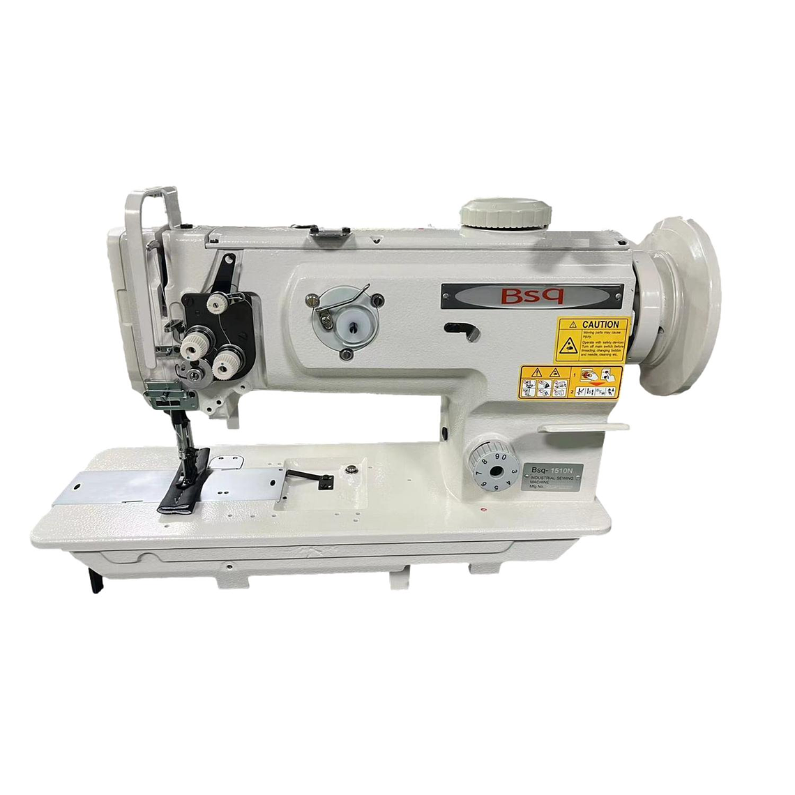Máquina Industrial BSQ 1501N – Recta Triple Arrastre para Tapicería y Cuero 1