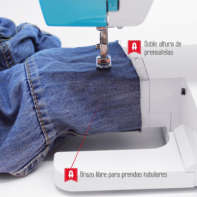 MAQUINA DE COSER ALFA MOD NEXT 820 PLUS  2